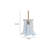 Kero Ceiling Lamp, Murano Style Blown Glass Pendant, 12 Inch-112777735