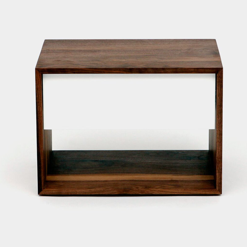THN 1 - Drawer Solid Wood Nightstand, White