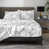 White/Black Floral selected