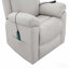 Fauteuil inclinable électrique en microfibre Chriki-130373940