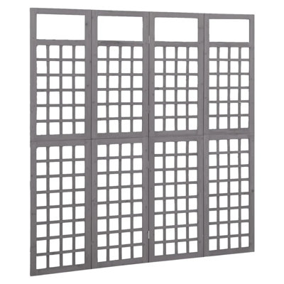 Merritt Solid Wood Folding Room Divider