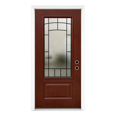 36 x 80 Fiberglass Entry Door Knock-Down