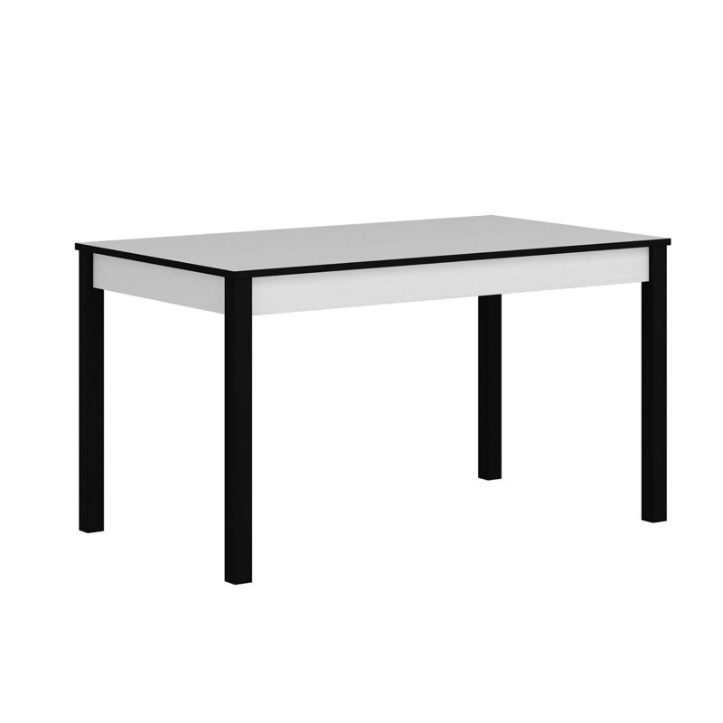 Ferro Beech Dining Table, White