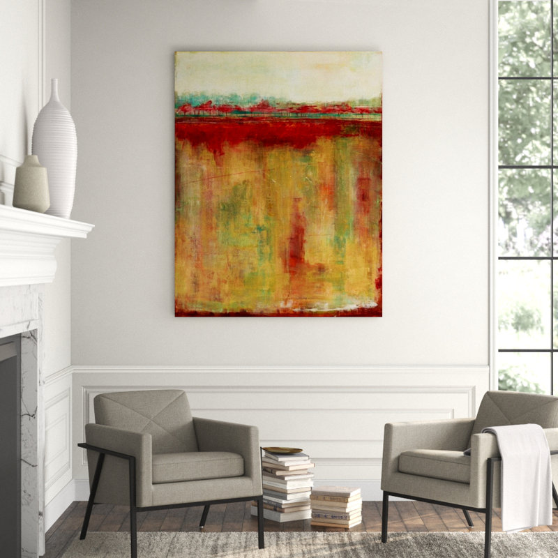 Central Park Painting by Joshua Schicker, Outdoor, 64" H x 50" W