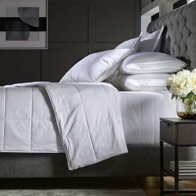Modern & Contemporary Silk Baffle Box Stitch Solid Colour Comforter