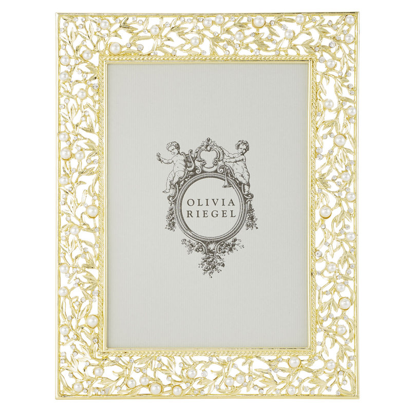Eleanor Metal Picture Frame, 5" x 7", Silver