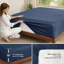 Drap-housse 100% en rayonne de bambou, drap de lit respirant PureWoven-126842229-126842227