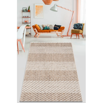 Teppich Dolly-Rose in Beige