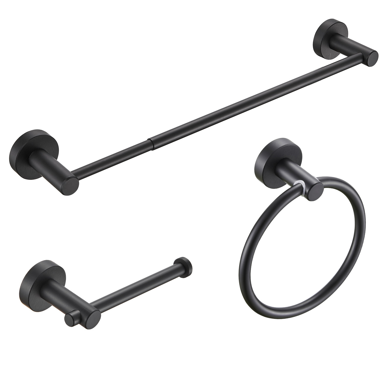 uptap 3 Piece Bathroom Hardware Set & Reviews Wayfair