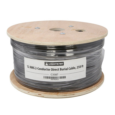 12AWG 2-Conductor Direct Burial Cable