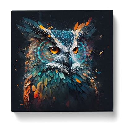 Owl - Wrapped Canvas