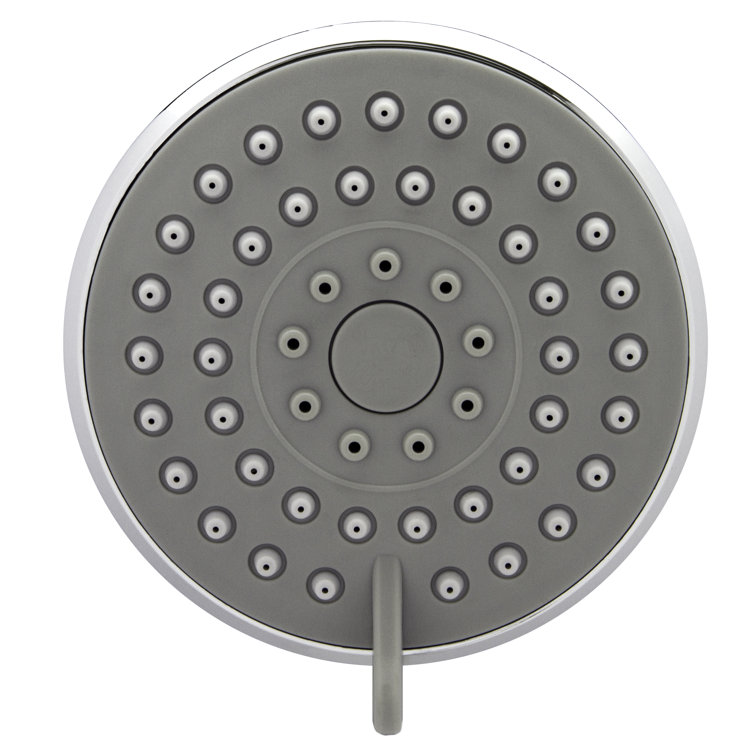 Evolve EV3041-CP150-SB 3-Spray Pattern with 1.5-GPM 18.35-in. Wall Mount Handheld Showerhead in Chrome and Thermostatic Shut-off Valve, 1-Pack, Bathroom Shower Head Sprayer with Energy-Saving Valve