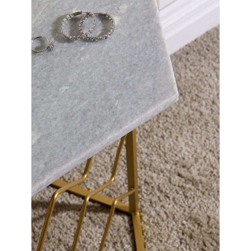 Table de bout en marbre