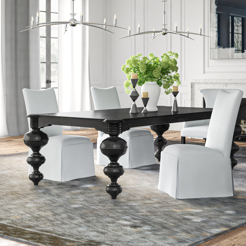 Claudio Mahogany Wood Dining Table