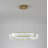 Modern LED Crystal Halo Chandelier-94987499