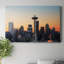 35_Seattle Downtown Skyline, toile tendue avec châssis de qualité supérieure - prête à être accrochée-110913624