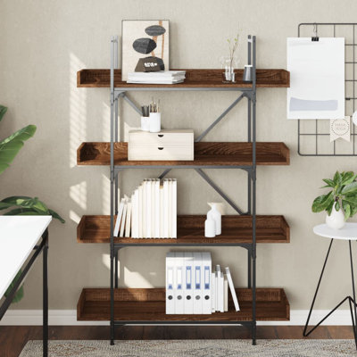 Sandre 100cm W Metal Bookcase