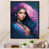 Black Floater Framed Canvas