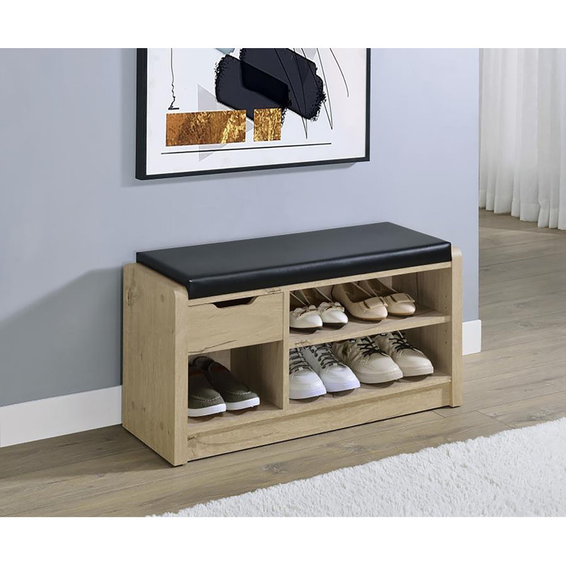 Banc de rangement Napolitano, Chêne blanc