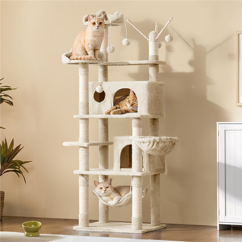 Arbre à chat Cricklade, Beige