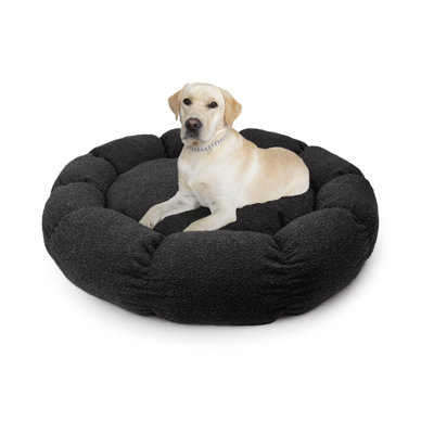 Lit rond avec coussin de siège amovible