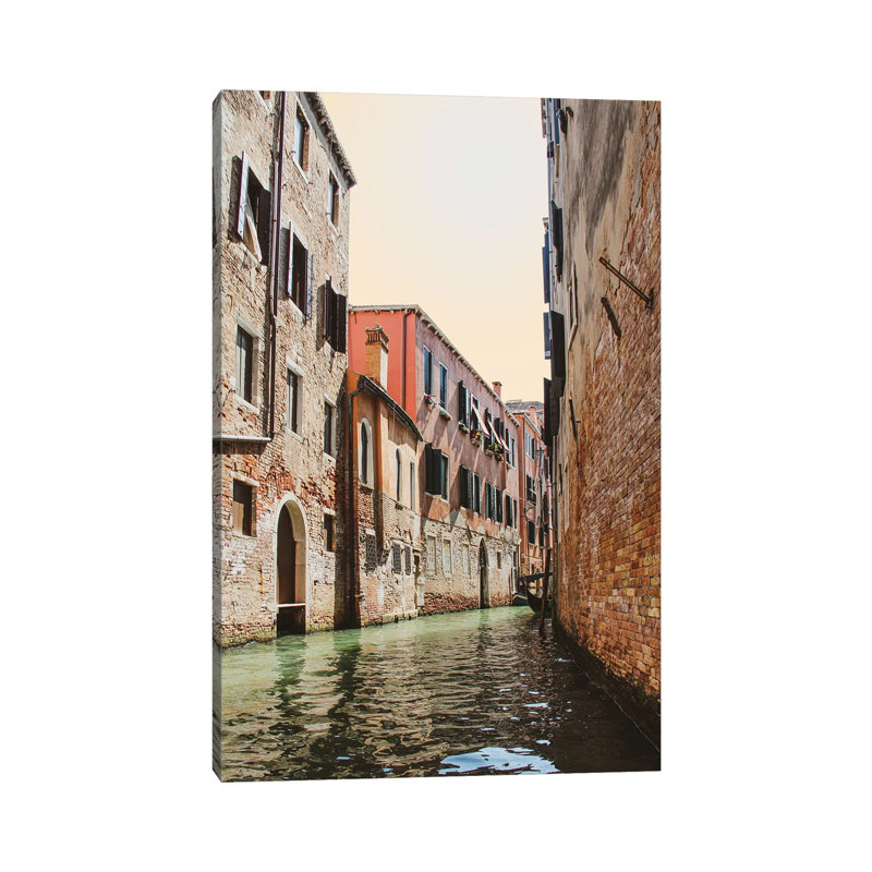 Venice Canal by Alexandre Venancio - Wrapped Canvas Print, 20.32 cm H x 30.48 cm W