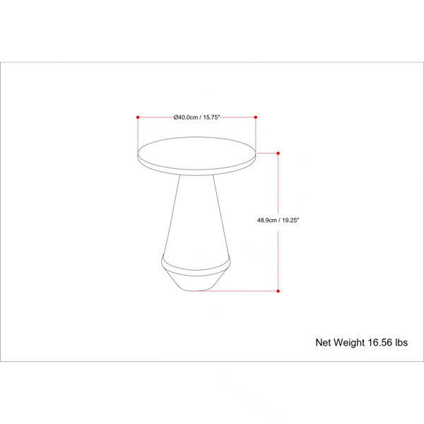 Dimensions du produit