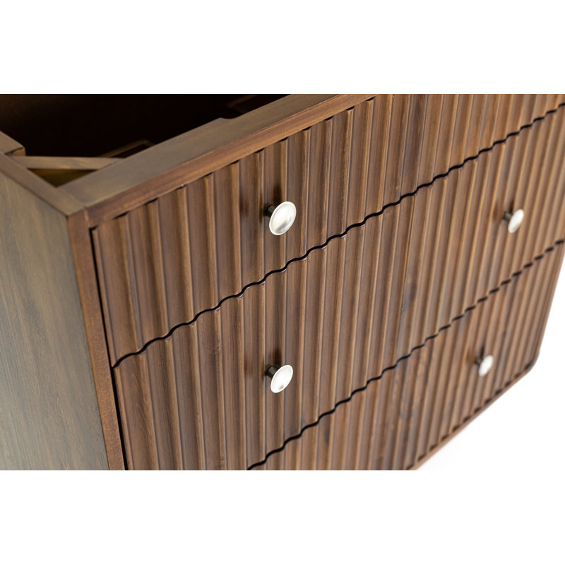 Kaiya Bay 36'' Fruitwood Single Freestanding Bathroom Vanity