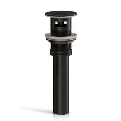 Pop-Up Bathroom Sink Drain with Overflow