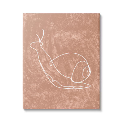 Dessin d'un escargot par Lil 'Rue