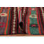 Tapis tribal géométrique Kilim 5 x 7