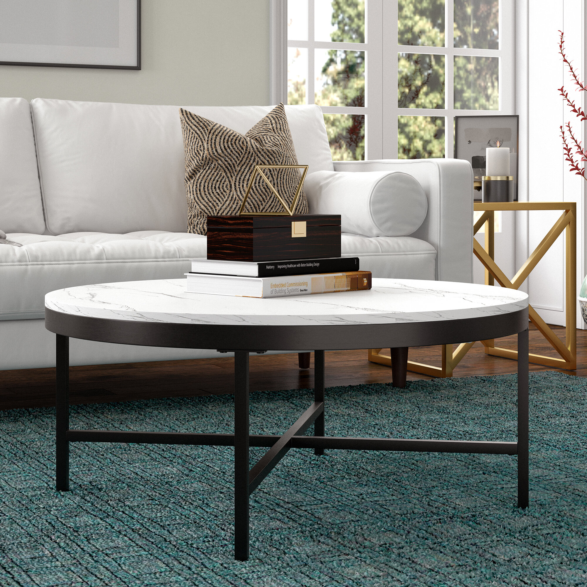 Ellipse Modern Coffee Table (In stock)