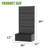 Metal Planter Box with Trellis-1967138570