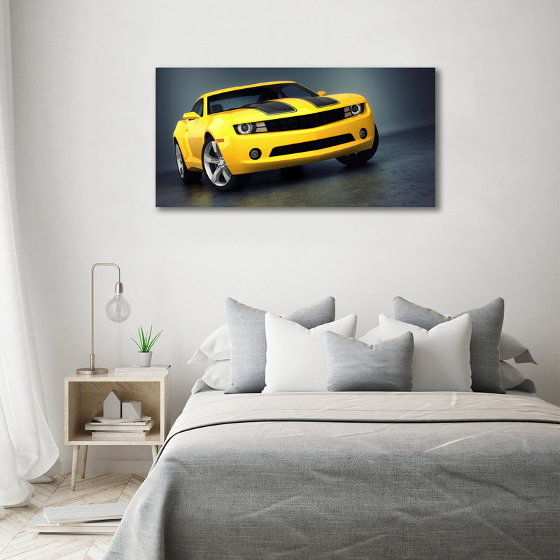 Sports Car - Wrapped Canvas Print