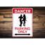 Enseigne de danseur en aluminium-1041913375
