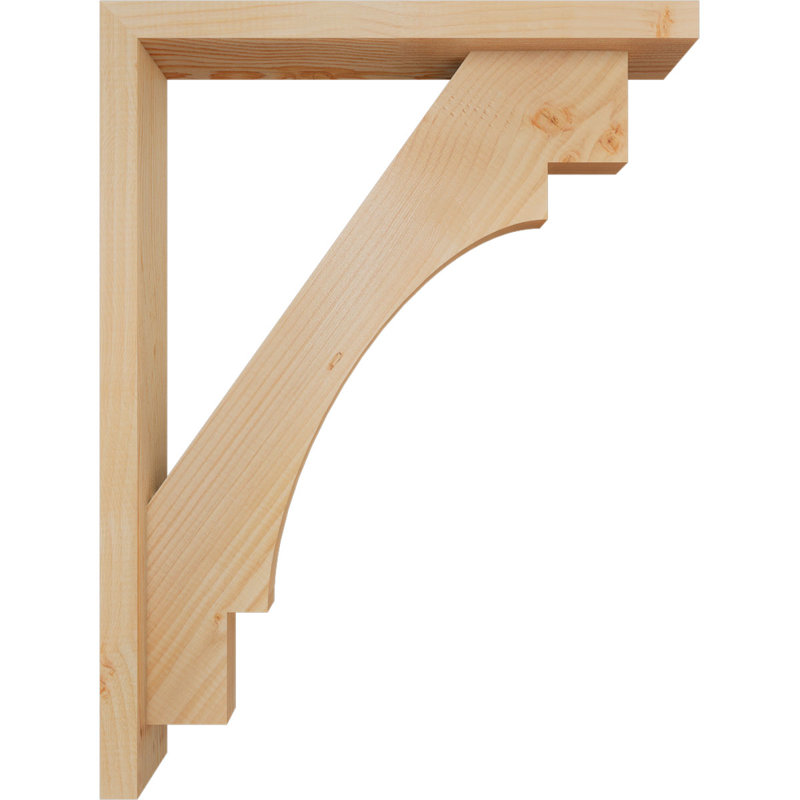 Support Merced Block avec support décalé, 32 x 24, Sapin Douglas de l 3 1/2 (lisse)