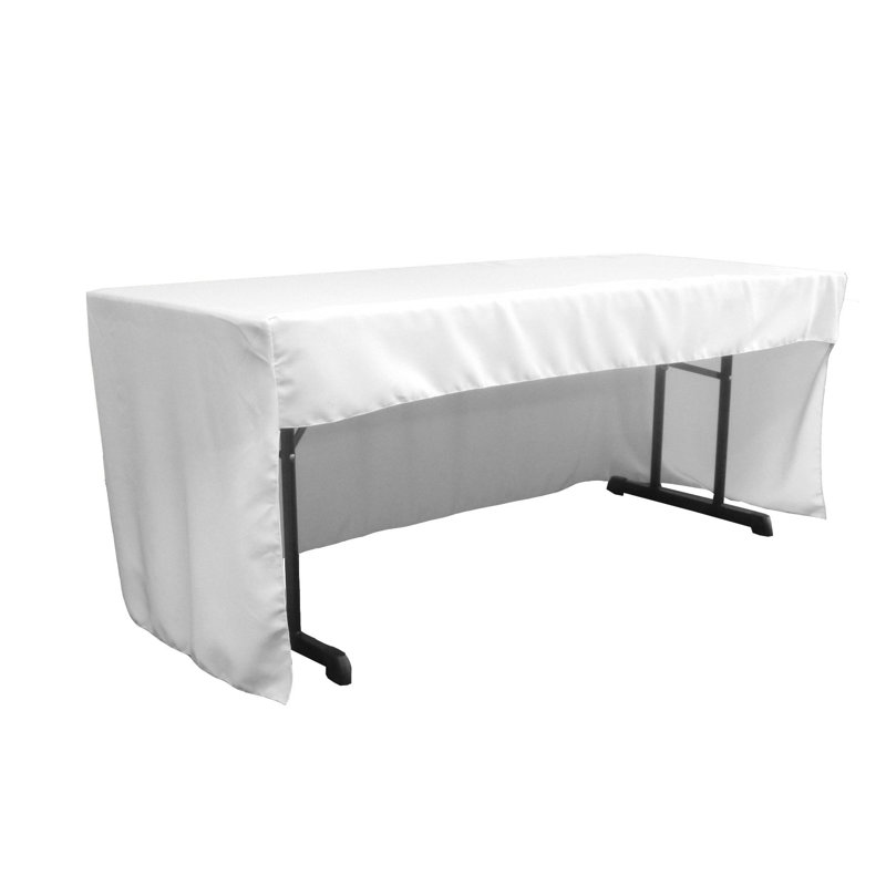 Heitzman Tablecloth, 96" x 30", White