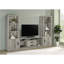 Grey Driftwood 2-Drawer Engineered Wood Tv Stand