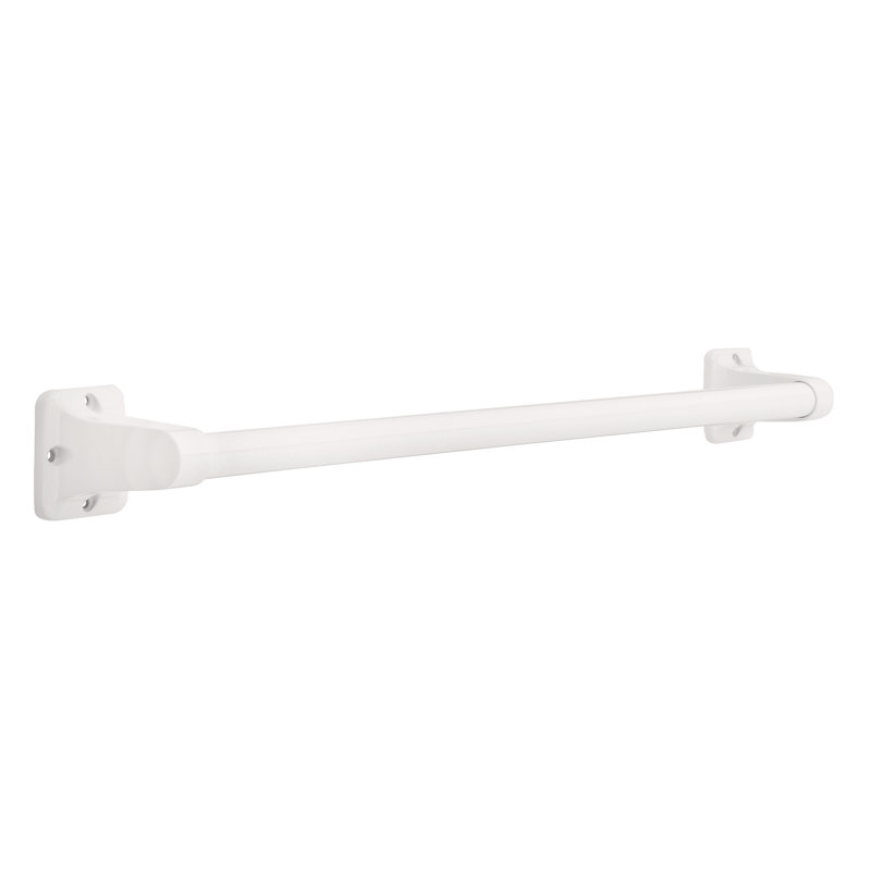 Barre d'appui Exposed Mount, Blanc, H 0,87 po x l 24 po