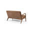 Hayle 2 Seater Faux Leather Loveseat