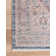 Tapis bleu / beige Araya