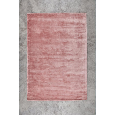 Rosieba Solid Colour Hand Woven 160cm X 230cm Area Rug