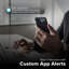 Système d'alerte et de surveillance Wi-Fi Temp Tracker de La Crosse Technology, X100-TH-01-136314222