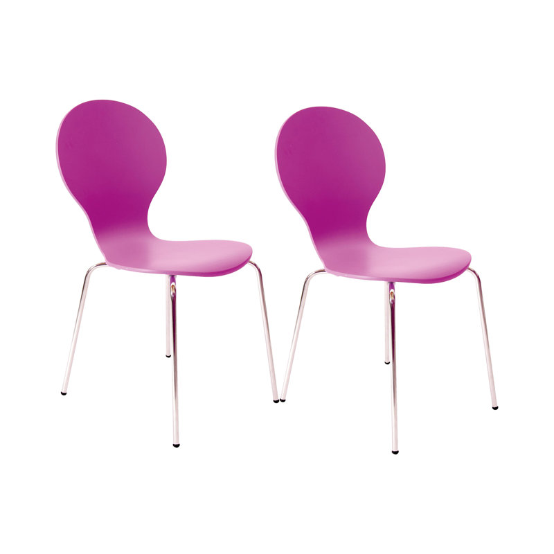 Luca Side Chair, Pink