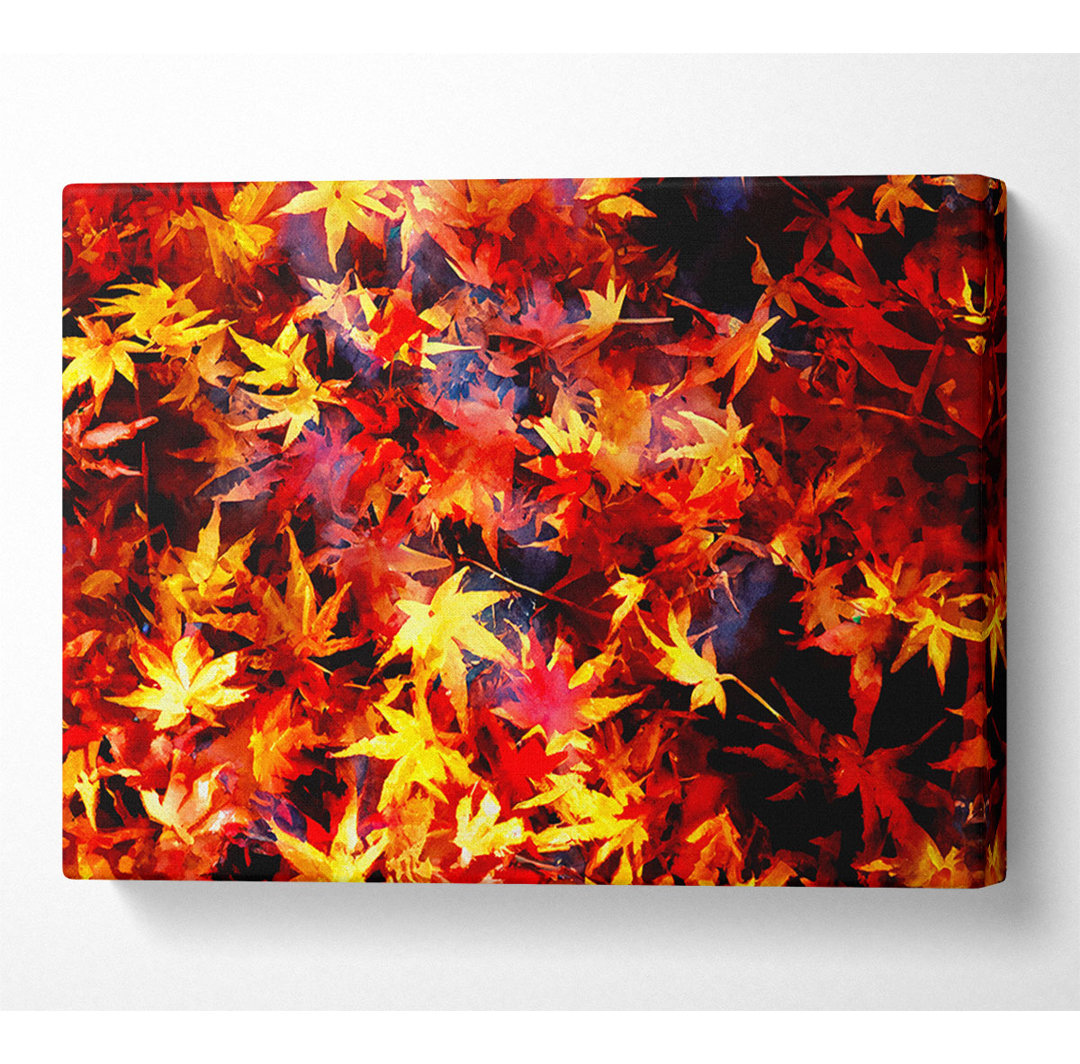 Autumn Spray - Kunstdrucke auf Leinwand - Wrapped Canvas