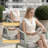 U_STYLE Outdoor Seating Set with Iron Frame & Cushions-748971863