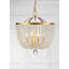 Conway Wrought Iron 4-Light Chandelier-611310964
