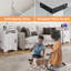 Table de chevet avec station de charge-356594562