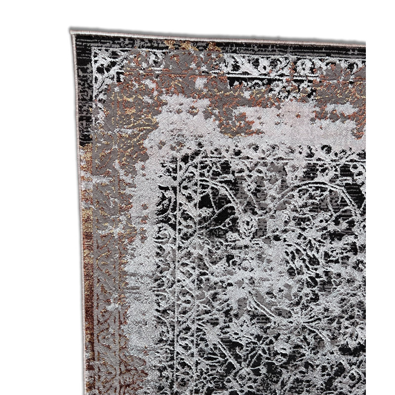 Performance Paisley Indoor Rug, Rectangle 5'2" x 8'