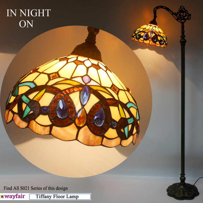 Lampe sur pied arquée 64 po Braylon